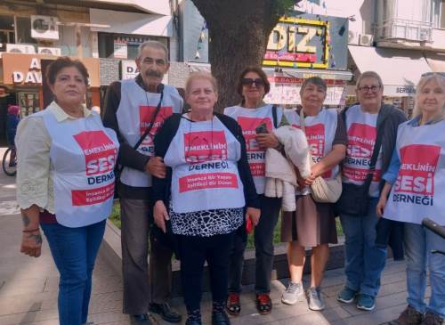 Emeklinin Sesi Derneği’nden emeklilerin eylemine destek