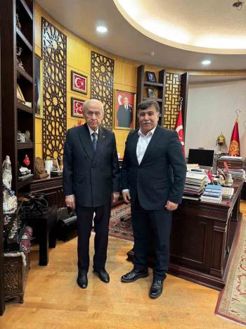 Emet Belediye Başkanı Mustafa Koca, Devlet Bahçeli İle Görüştü
