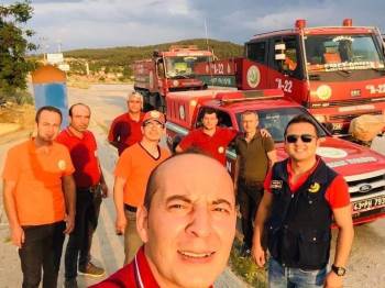 Emet Orman İşletme Müdürlüğü Ekipleri Gelibolu Yangınında Görev Aldı
