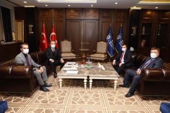 Emet Protokolünden Başkan Aktaş’A Ziyaret
