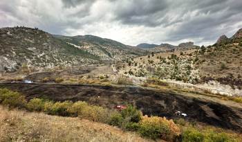Emet’Te Çıkan Ot Yangını Büyümeden Söndürüldü
