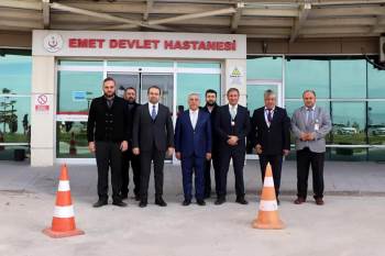 Emet’Te İkinci Basamak İlçe Sağlık Hizmetleri Yerinde Değerlendirildi

