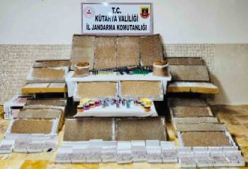 Emet’Te Kaçak Sigara Operasyonu
