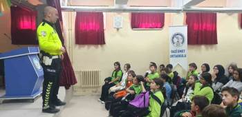 Emet’Te Öğrencilere Trafik Eğitimi
