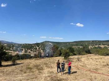 Emet’Te Orman Yangını
