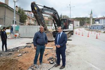 Emet’Te Yağmur Suyu Kanalları Yapımına Başlandı
