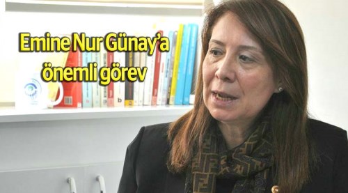 Emine Nur Günay'a önemli görev