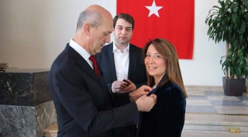 Emine Nur Günay kaydını yaptırdı