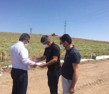 Emirdağ’Da ‘Teknolojik’ Mezarlık Yapımı Devam Ediyor
