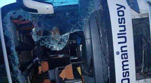 Emirdağ'da feci kaza!