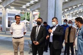 Emirdağ’Da Kapalı Pazaryeri İnşaatı Devam Ediyor
