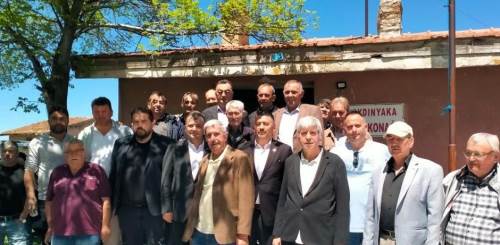 Emirdağ'da köylüler kuraklığa karşı birlikte dua etti