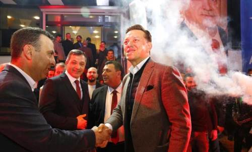  Emirdağlılar AK Partili başkan adaylarını coşkuyla karşıladı!