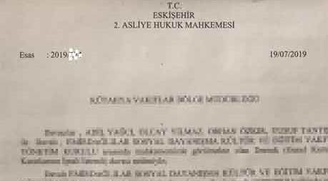 Emirdağlılar mahkemelik oldu!