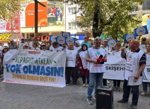 Emkeli Sendikası Eskişehir'de basın açıklaması yaptı