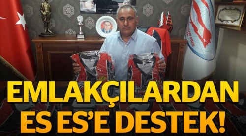 Emlakçılardan Es Es'e destek
