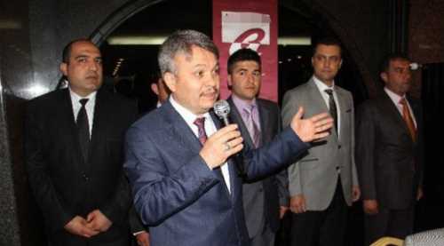 Emniyet Müdürü Şahin'e veda yemeği