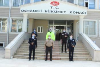 Emniyet Müdürü Ve Personeli Kaymakam Yavuz’I Makamında Ziyaret Etti
