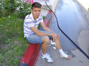 Emreden şansız sakatlık