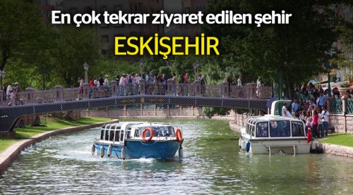 En çok tekrar ziyaret edilen şehir Eskişehir