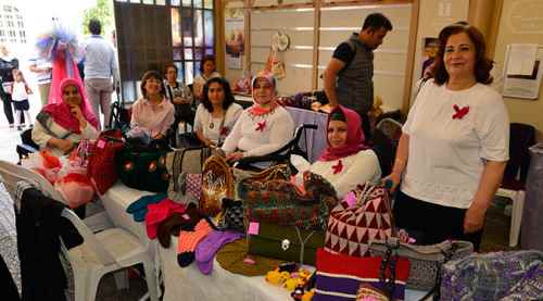 Engelli kadınlardan el emeği sergisi