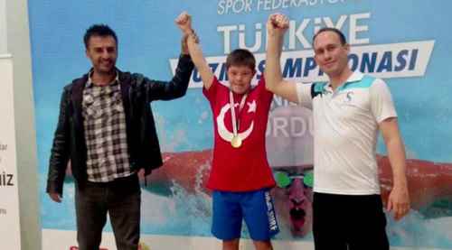 Engelli sporcudan büyük başarı