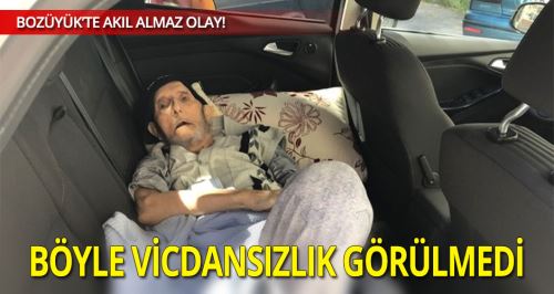 Engelli vatandaşı saatlerce araçta beklettiler!