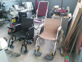 Engellilerin Tekerlekli Sandalyelerini Ücretsiz Tamir Ediyorlar
