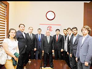 Gençlik federasyonundan Vali Tunaya ziyaret