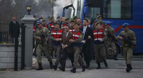 Erdoğan'a suikast timi hakim karşısında