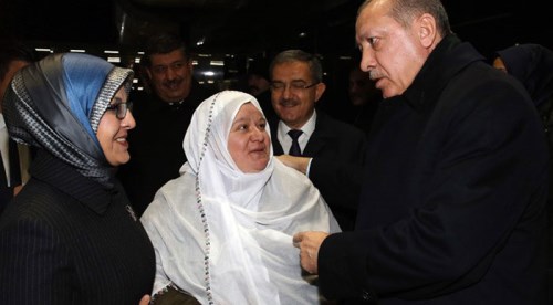 Erdoğan Başkan Akgün'ü kabul etti