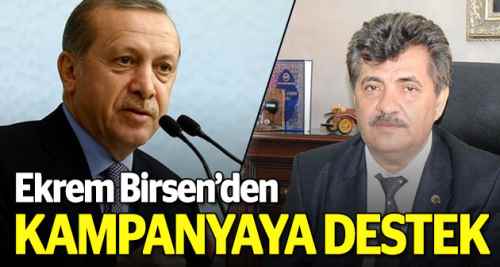 Erdoğan’ın çağrısına çağrıyla destek verdi