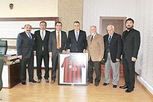 Vergi Dairesi Başkanlığına ziyaret