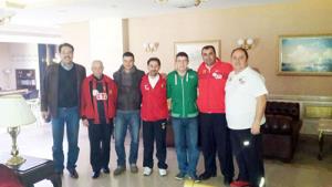 Ersoy takımı ziyaret etti