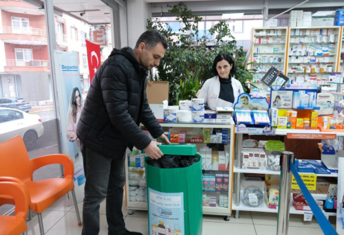 Esenyurt’ta atık ilaçlar toplanıyor, doğa korunuyor