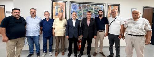 ESKERDER'den yeni Odunpazarı Müftüsü Ahmet Gözcü'ye ziyaret