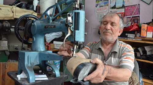 Eski ayakkabılar artık çöpe atılmıyor
