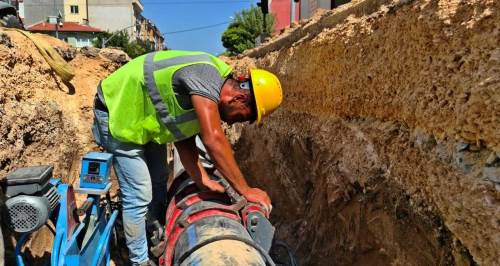 ESKİ’den Kumlubel’e modern içme suyu hattı
