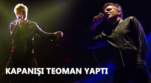 EskiFest Eskişehir'de kapanışı Teoman'la yaptı