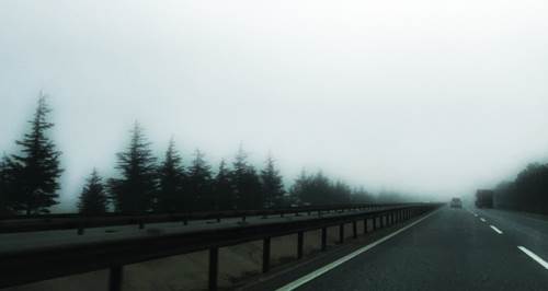 Eskişehir - Sivrihisar yolu korku filmlerini aratmadı! 