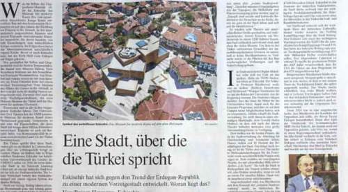 Eskişehir, Alman basınında: Türkiye'nin dilindeki şehir