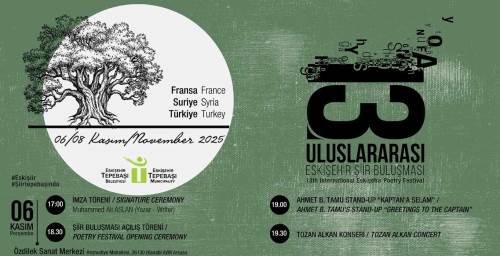 Eskişehir 13’üncü kez şiirle buluşuyor