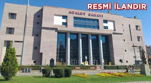 Eskişehir 2. Asliye Hukuk Mahkemesi'nden ilan