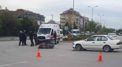 Eskişehir 71 Evler'de trafik kazası: 1 yaralı