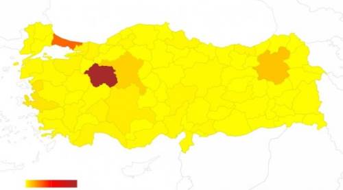 Eskişehir açık ara farkla birinci il oldu