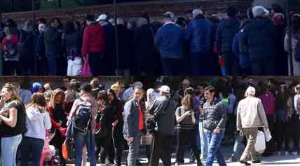 Eskişehir adeta oraya akın etti