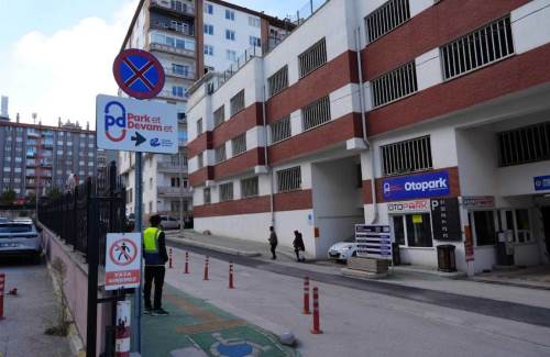 Eskişehir Adliye Otoparkı’nda yeni uygulama devrede!