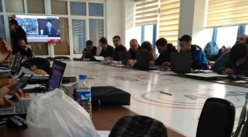 Eskişehir AFAD da deprem bölgesinde