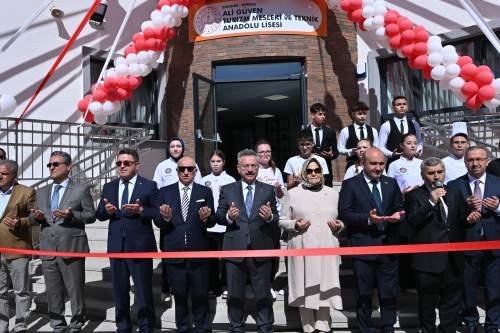 Eskişehir Ali Güven Turizm Lisesi yeni binasında hizmete açıldı