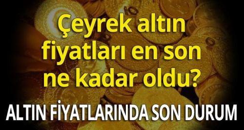 Eskişehir altın fiyatları 25.8.2017